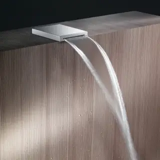 Bossini Mak Каскадный изилив, 96х118см., латунь. цвет: хром