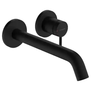 Hansgrohe Tecturis S Смеситель для раковины, встраиваесый, излив:22,5 см, цвет: черный матовый