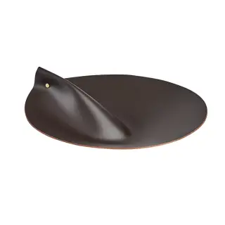 ADJ Крышка для корзины для белья, D33 см., цвет: шоколад/капучино