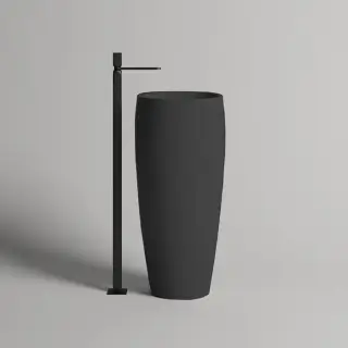 Salini Armonia 203 Раковина напольная 47х47х90cм., без отв., без перелива, донный клапан 