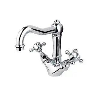 Nicolazzi Half Dome Crystal Смеситель для раковины с 1 отверстием