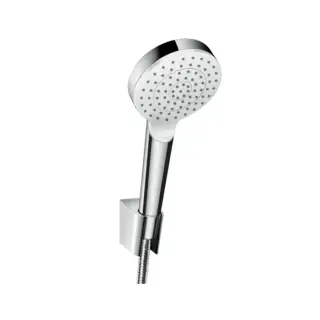 Hansgrohe Crometta 1jet Porter Ручной душ 10см., с держателем, цвет: белый/хром
