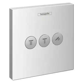 Hansgrohe ShowerSelect Запорный вентиль, с переключением на 3 выхода, цвет: хром