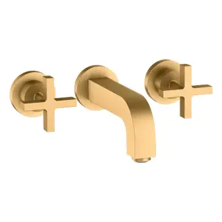 Axor Citterio Смеситель для раковины, встраиваемый, излив: 16.2см., цвет: шлифованная медь