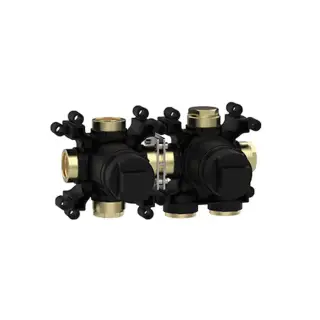 Almar Modular Встраиваемая часть однорычажного смесителя с переключателем на 2 положения, горизонтальный модуль