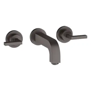 Axor Citterio Смеситель для раковины, встраиваемый, излив: 16.2см., ручка: рычаг, цвет: шлифованный черный хром