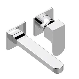 Bossini Gillo Наружная часть cмеситель монорычажного GILLO с изливом 18,5 см , без донного клапана, цвет: хром