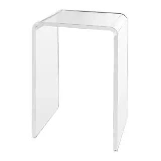 Colombo Hotel Collection Табурет пластиковый, напольный, цвет: прозрачный