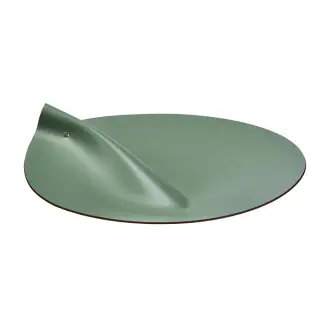 ADJ Крышка для корзины для белья, D33 см., цвет: эвкалипт/небесный