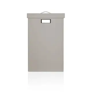 Decor Walther Brownie WB Корзина для белья / Имитация кожи, цвет: тауп