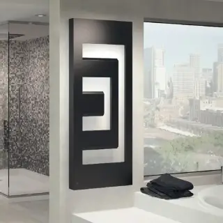 Irsap Dedalo Полотенцесушитель электрический 160x66x9см, цвет: Матово-черный (код 30)