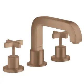 Axor Citterio Смеситель на борт ванны, на 3 отв., цвет: шлифованное красное золото