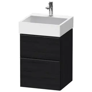 Duravit D-Neo Тумбочка подвесная 48.4x44.262.5см., раковина, 1 ящик, цвет: Black Oak