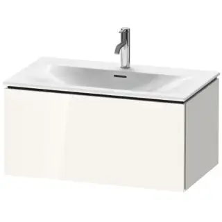 Duravit L-Cube База подвесная 82x48.1x40см с раковиной, 1 выдвижное отделение, цвет: глянцевый белый