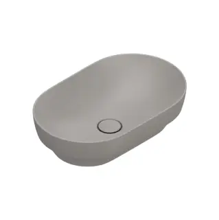 Catalano Sfera Раковина 55x35см встраиваемая, без отв., цвет: Tortora Satinato