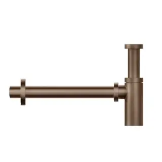 Gessi Сифон для раковины, круглый, цвет: Copper Brushed PVD