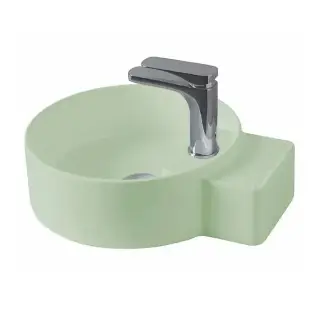 Artceram Cartesio Раковина 44х36см., накладная, 1 отв., цвет: зеленый глянцевый