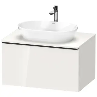 Duravit D-Neo Тумбочка подвесная 80х45.9x55см., раковина, 1 ящик, цвет: белый высокоглянцевый