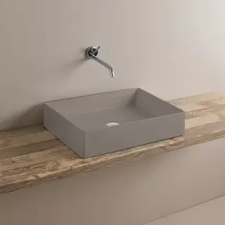 Artceram Scalino Раковина 55х38см., накладная, без отв., без слив перелива, цвет: marrone tortora