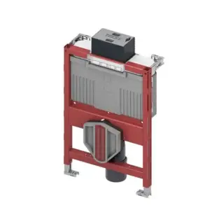 TECEprofil Застенный модуль TECEprofil со смывным бачком Uni 750, высота 75cм., с набором креплений