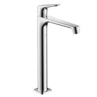 Axor Citterio M, Смеситель для раковины в форме таза 250, однорычажный, неперекрываемый сливной гарнитур, цвет: хром