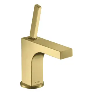 Axor Citterio Смеситель для раковины 90, на 1 отв., с донным клапаном, цвет: шлифованная медь