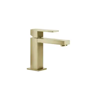 Gessi Rettangolo Смеситель для раковины, на 1 отв., цвет: Brass Br. PVD