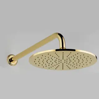 THG Mandarine metal Верхний душ Ø300 мм., цвет: полированное золото