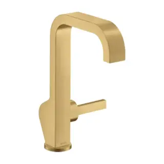 Axor Citterio Смеситель для раковины 190, на 1 отв., высокий, цвет: шлифованное золото