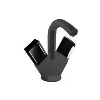 Fantini Venezia Смеситель для биде, на 1 отв., цвет: Matt Gun Metal PVD