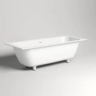 Salini Orlanda Axis Встраиваемая ванна на ножках 191х80х60см.,  