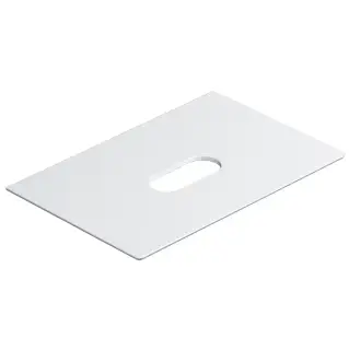 Catalano Столешница керамическая 75x50см, с отверстием , цвет: белый матовый