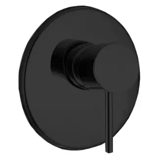 Fima Carlo Frattini Spillo Up F3039X1NS Однорычажный смеситель для ванны и душа, встраиваемый, цвет: чёрный матовый