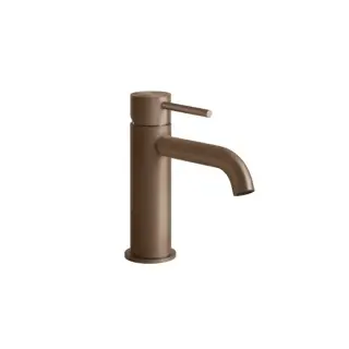 Gessi 316 Смеситель для раковины, на 1 отв., излив 12.3см, цвет: brushed copper pvd