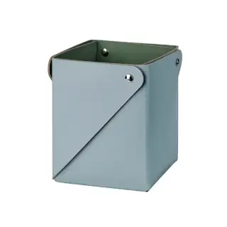 Colombo Adj Стаканчик MIU 8x8хH10.5см., настольный, цвет: небесный/эвкалипт