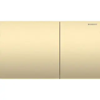 Geberit Sigma70 Клавиша для двойного смыва, квадратная: Латунь