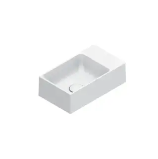 Catalano Premium Раковина 40x23см, без отв., цвет: белый матовый