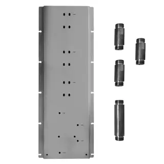 Fantini Mint Планка и соединения для простой установки термостатических смесителей