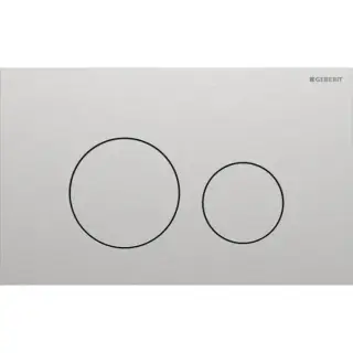 Geberit Sigma40 Клавиша для двойного смыва, круглая: Матированный