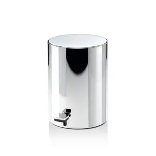 Decor Walther TE 50 Ведро 23.5xh32см, с педалью и крышкой, softclose, напольное, цвет: хром