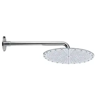 BOSSINI PARIS-OKI Верхний душ Ø 400 мм, настенный кронштейн Ø 28 x 400 мм, цвет: хром