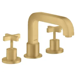 Axor Citterio Смеситель на борт ванны, на 3 отв., цвет: шлифованное золото