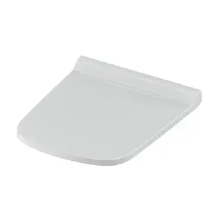 TECEneo Cиденье для унитаза с тонкой крышкой, цвет белый