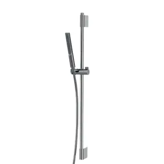 Bossini Apice Комплект для душа с штангой, ручным душем Slim и шлангом 1500 мм., цвет: хром