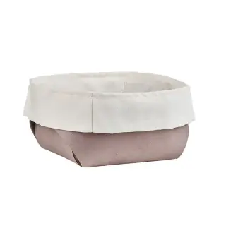 ADJ Корзина для хлеба, 15x15xH7 см., цвет: пепельная роза/устричный