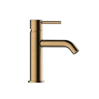 Bossini Teo M Смеситель для раковины, 1 отв., с донным клапаном, цвет: Brushed bronze matt