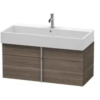 Duravit VA Тумба подвесная 98.4x43.1х44.1см., с раковиной, 1 выдв.ящик, цвет: Pine Terra