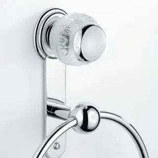 THG Panthere Cristal clair Полотенцедержатель - кольцо 18см., подвесной, цвет: хром/прозрачный хрусталь