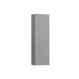 Laufen Kartell Шкаф подвесной, 40х27х130см, с 1 дверцей, 4 стек. полки, DX, цвет: сланцево-серый