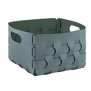 ADJ Корзинка Dubai, 25x25xH20 см., цвет: небесный/эвкалипт